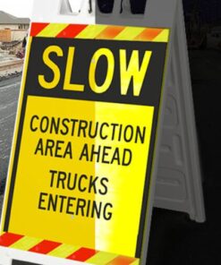 Reflective Signicade A-Frame