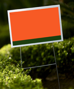 48x48 Screen Printed Coroplast Signs